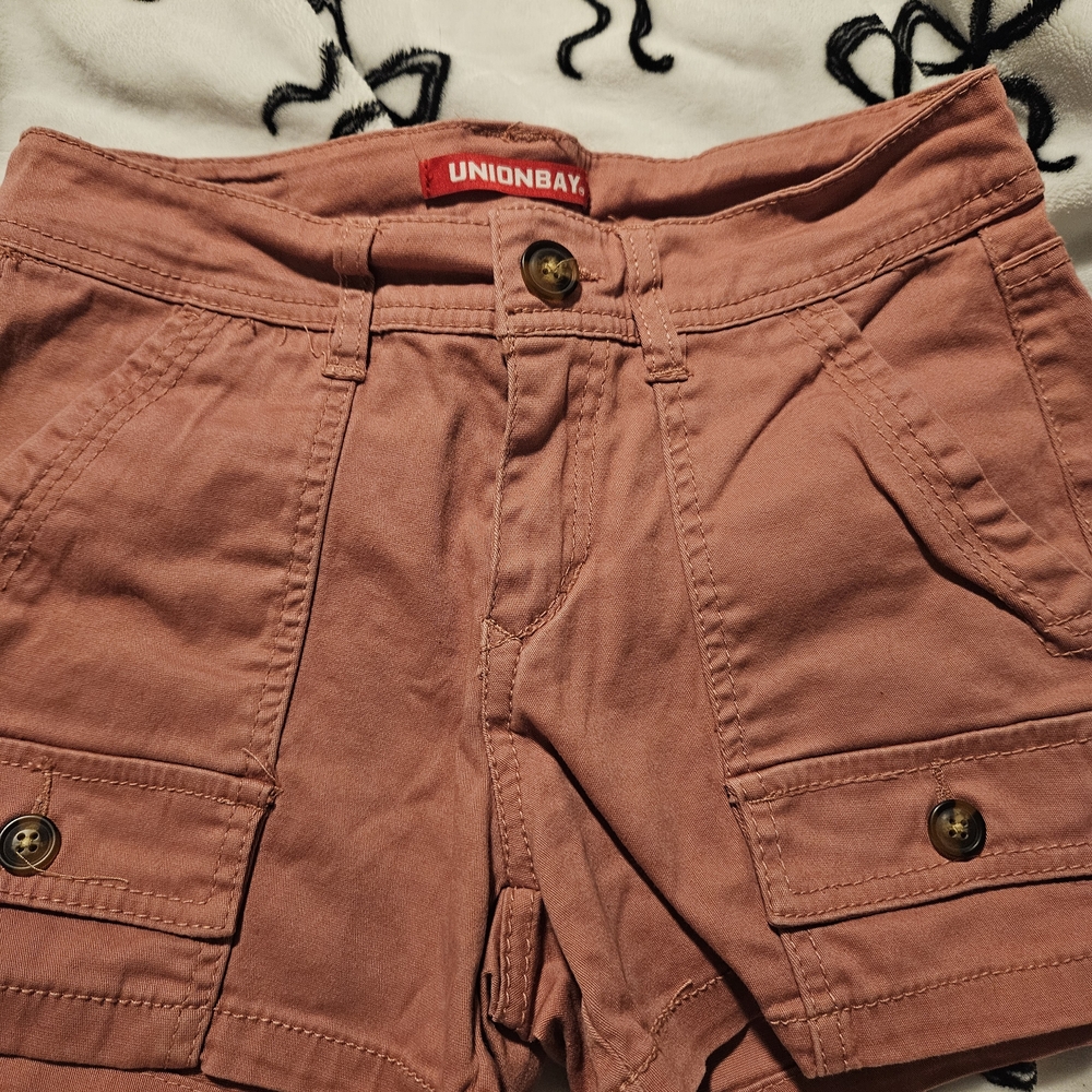 Unionbay Pink Cargo Shorts